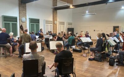 Rehearsals begin for the 2023 Peasmarsh Chamber Music Festival!